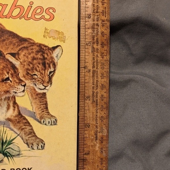 Vintage Zoo Babies Board Book - Picture 5 of 5